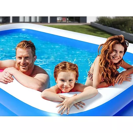 Inflatable pool large rectangular garden family inflatable pool for children