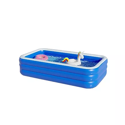 Inflatable pool large rectangular garden family inflatable pool for children