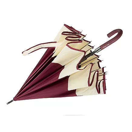 Elegant large government umbrella strong xxl non-slip handle automatic