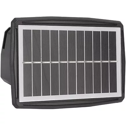 Solar led façade lamp with dusk sensor wall-mounted wall lamp
