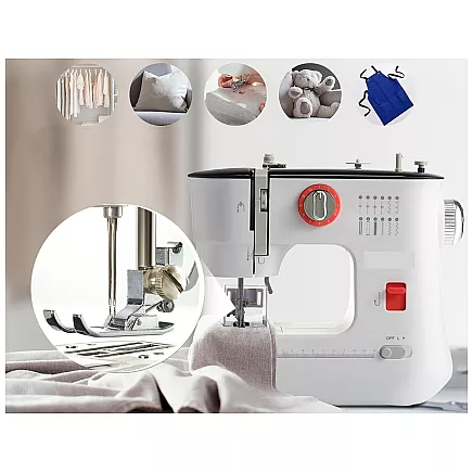 Sewing machine portable home accessories portable 12 stitches with pedal