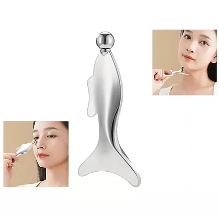 3D Nostiprinošs Ķermeņa un Sejas Masāžas Aparāts No Nerūsējošā Tērauda