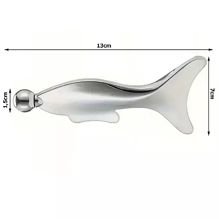 3D Nostiprinošs Ķermeņa un Sejas Masāžas Aparāts No Nerūsējošā Tērauda