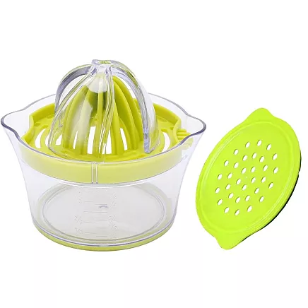 Manuālā citrusaugļu sulu spiede, 400 ml, zaļa