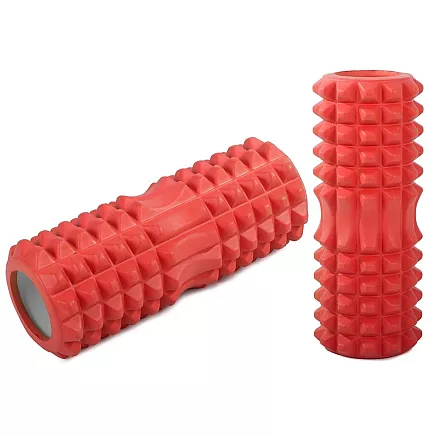 Back massage roller leg massage roller crossfit yoga fit massage roller with pads
