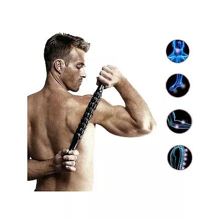 Massage roller for back pain rotating 360 body roller for back pain
