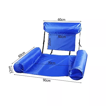 Uzpūšams ūdens krēsls – peldošs atpūtas krēsls baseinam un ezeram