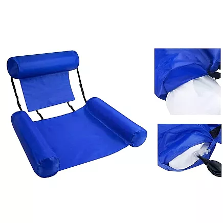 Uzpūšams ūdens krēsls – peldošs atpūtas krēsls baseinam un ezeram