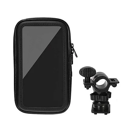 Bicycle phone holder waterproof lockable rotatable 360