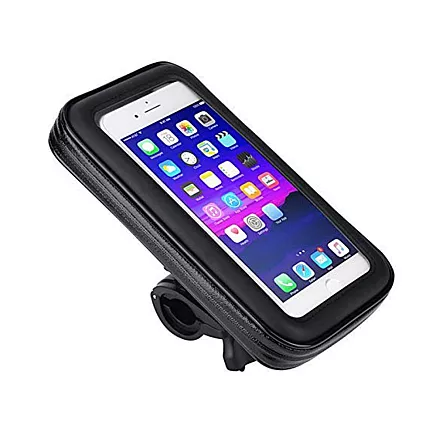 Bicycle phone holder waterproof lockable rotatable 360