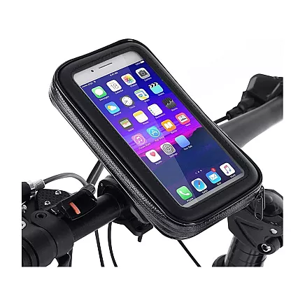 Bicycle phone holder waterproof lockable rotatable 360