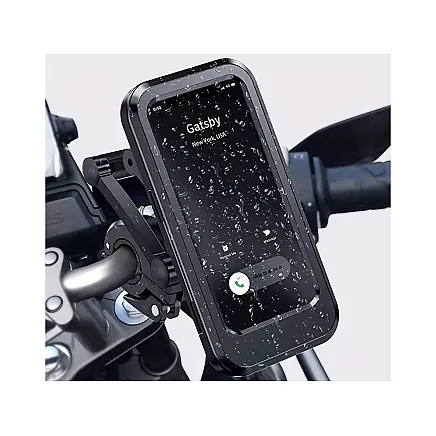 Bicycle phone holder waterproof lockable rotatable 360