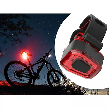 Velosipēda Aizmugurējā Lampa 14 LED USB Uzlādējama