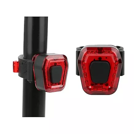 Velosipēda Aizmugurējā Lampa 14 LED USB Uzlādējama