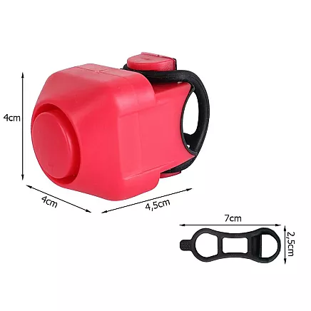 Bicycle bell electronic horn loud 130 db bicycle alarm siren