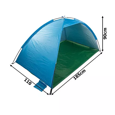 Beach tent beach screen uv protection semi-open garden tent with cover