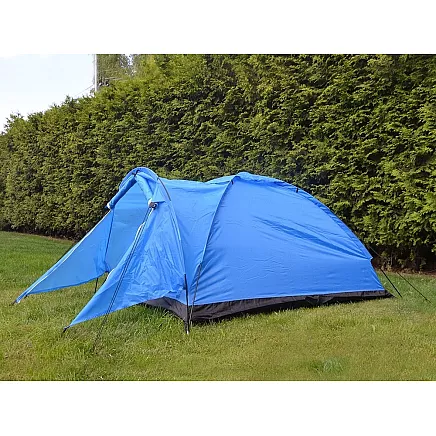 2 vietīgs tūrisma kempinga telts ar moskītu tīklu un priekštelpu