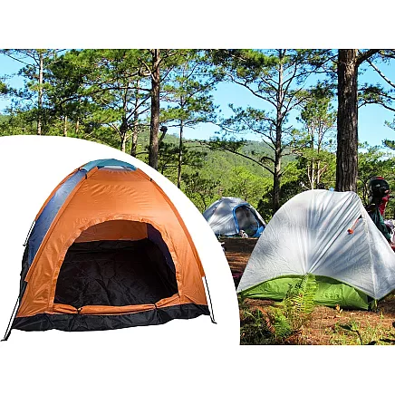 Outdoor camping tent mosquito net 2 person cover