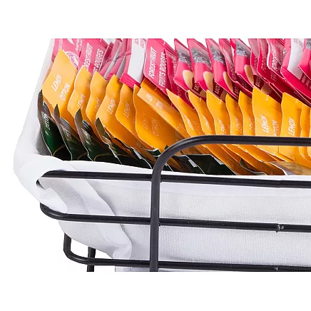 Loft Metāla Stiepļu Grozs Virtuvei Augļu Maizei Ar Oderi