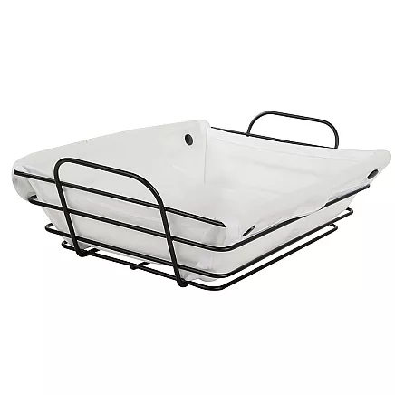 Loft Metāla Stiepļu Grozs Virtuvei Augļu Maizei Ar Oderi