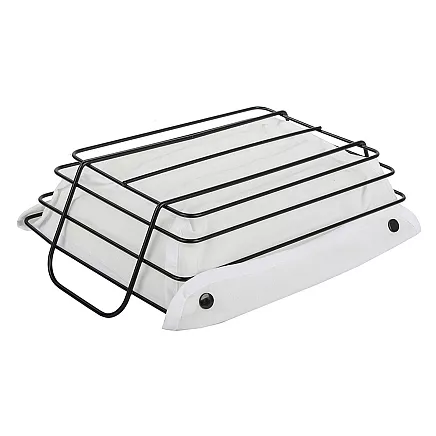 Loft Metāla Stiepļu Grozs Virtuvei Augļu Maizei Ar Oderi