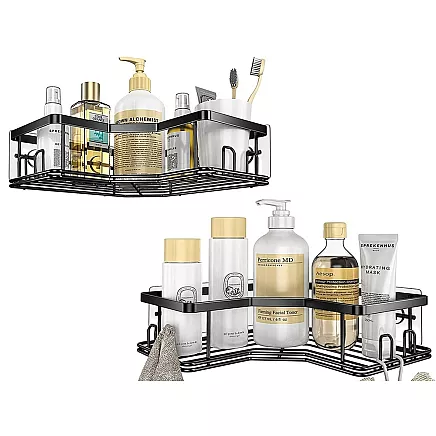 2x bathroom side hanging shower boards