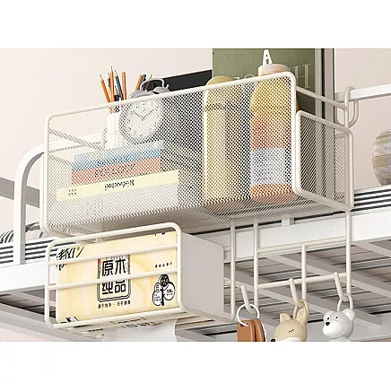 Plaukts Organizators Virtuvei un Vannas Istabai Zem Plaukta + 3 Āķi, Dažādas krāsas