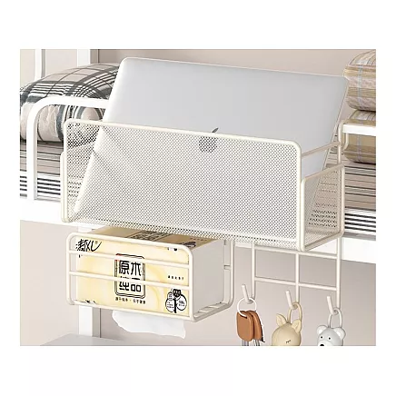 Plaukts Organizators Virtuvei un Vannas Istabai Zem Plaukta + 3 Āķi, Dažādas krāsas