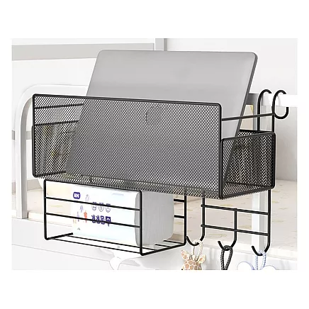 Plaukts Organizators Virtuvei un Vannas Istabai Zem Plaukta + 3 Āķi, Dažādas krāsas