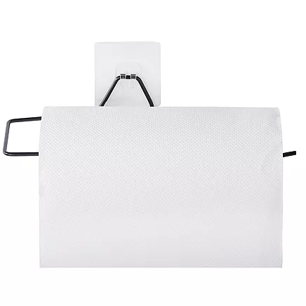 Virtuves papīra dvieļu turētājs ar piesūcekni loft stilā