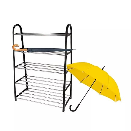 Shoe rack shoe organizer storeroom cabinet rack 5 levels large