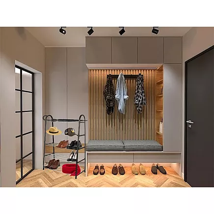 Shoe rack shoe organizer storeroom cabinet rack 5 levels large