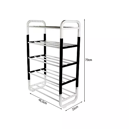 Shoe rack rack shoe cabinet 5 shelves organiser wardrobe home