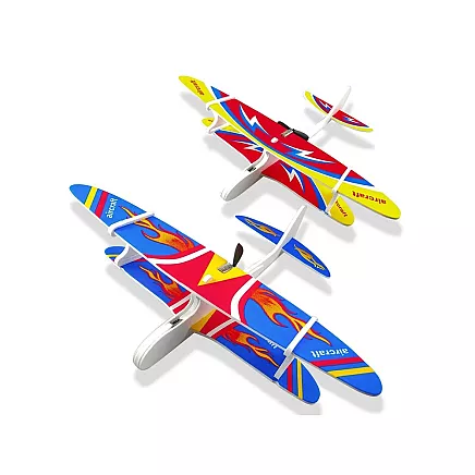Polystyrene plane flying foam usb motor glider dart light
