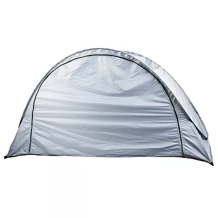 Pašizplešams pludmales telts ar UV aizsardzību, liels, pelēks