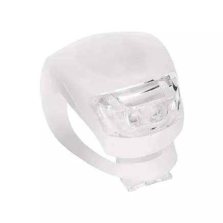 Bike light 2 led front light 2pcs silicone water resistant