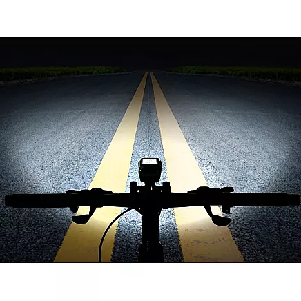 Front rear led bicycle lamp wireless counter loud horn 3in1