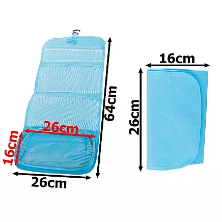 TRAVEL COSMETIC BAG BLUE (200) GAB_A