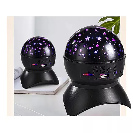 LARGE BLACK STARS PROJECTOR (60) GAB_B