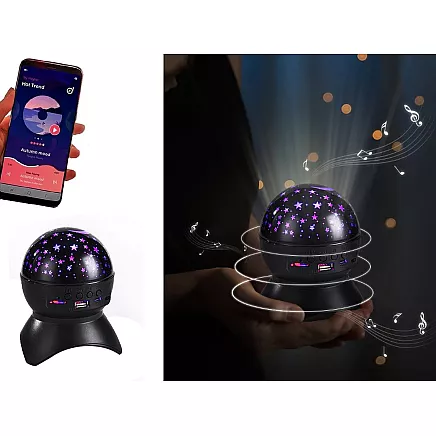 LARGE BLACK STARS PROJECTOR (60) GAB_B