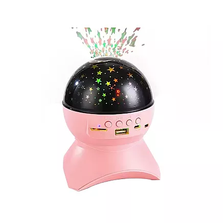 LARGE STARS PROJECTOR PINK (60) GAB_B