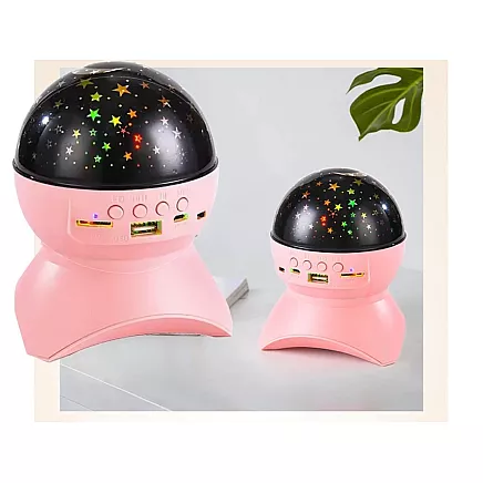 LARGE STARS PROJECTOR PINK (60) GAB_B