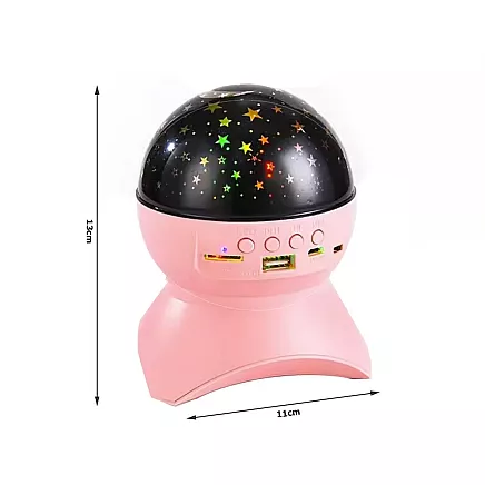 LARGE STARS PROJECTOR PINK (60) GAB_B