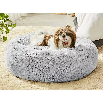 PLUSH BED 80 LIGHT GRAY (20)