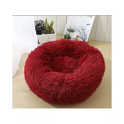 PLUSH BED 80 BURGUNDY (20)