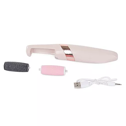 Elektriskā pēdu vīle Satin Foot, bēša