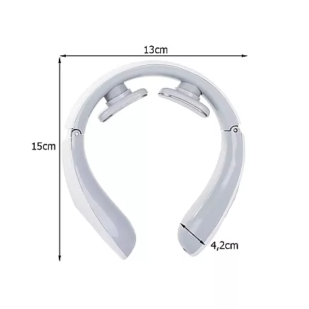 Neck massager back electrostimulator neck whip