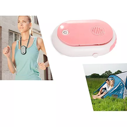 Neck fan hanging aromatherapy fan