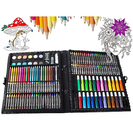 Artists set painting case 168 pcs