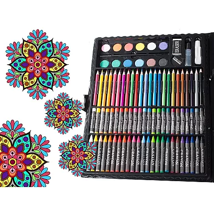 Artists set painting case 168 pcs